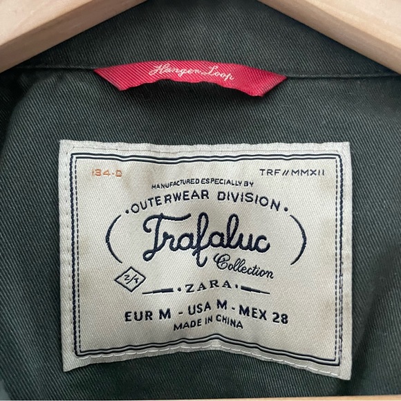 ZARA military style shacket Size US M - Picture 3 of 5